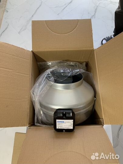 Канальный вентилятор, круглый вк 200