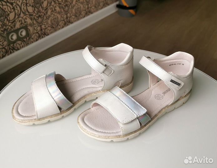 Босоножки девочке нат кожа 36р