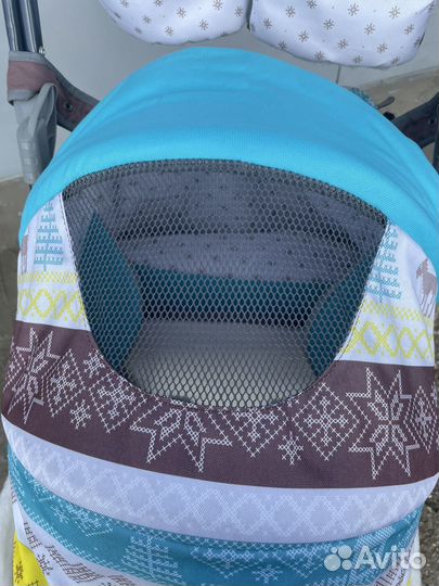 Санки коляска nika