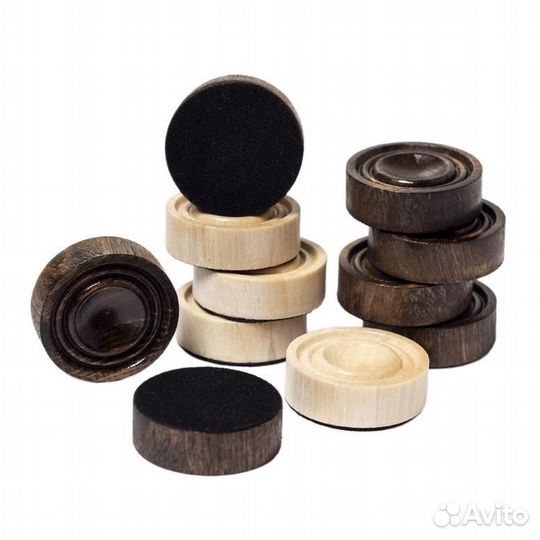 Нарды и шашки резные Дикий кот 60 х 60 см бук Армения 62737