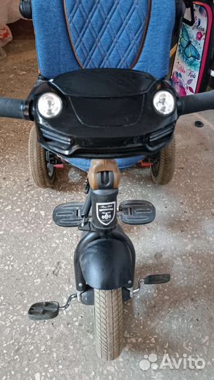 Велосипед с родительской ручкой