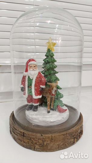 Новогодняя композиция с подсветкой