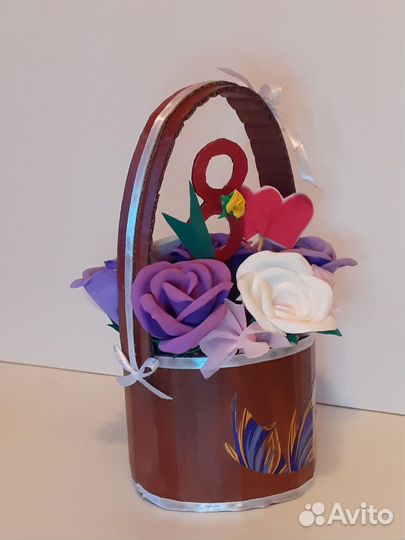 Поделка на 8 марта