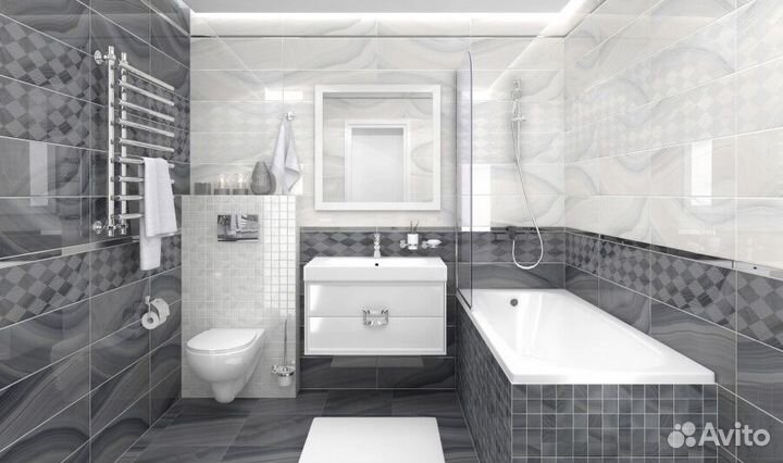 Laparet Agat Geo Декор светлый 20х60