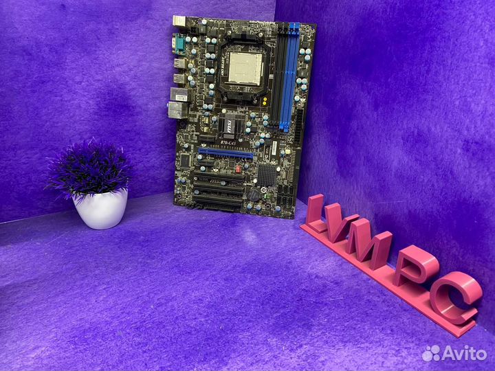 Материнская плата на AM3 сокете MSI