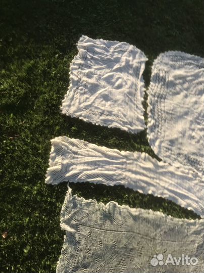 Пуховый платок паутинка