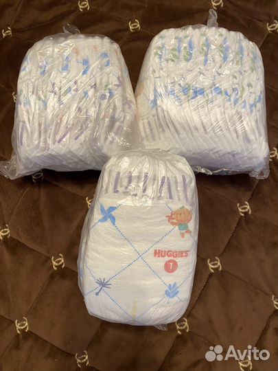 Подгузники huggies elite soft 1 (2-5кг) 40шт