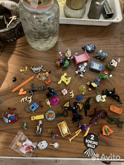 Обмен днталей от киндеров