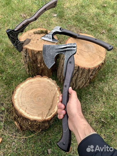 Топоры кованые ручной работы 45 сталь закаленная
