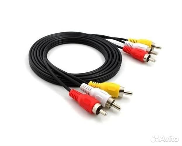 Кабель соединительный аудио-видео 3RCA(m) /3RCA(m)