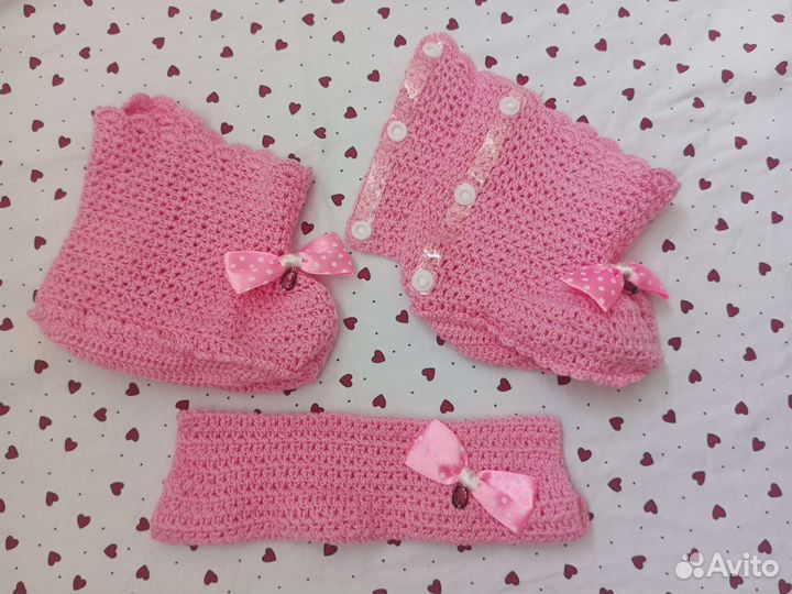 Пинетки для девочки бу