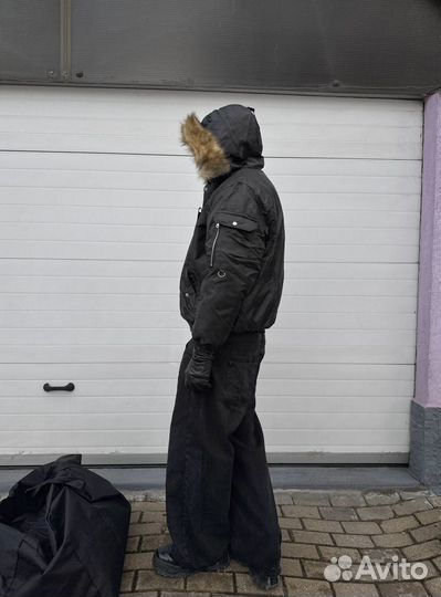 Бомбер зимний с мехом N2B Alaska Grailz racer type