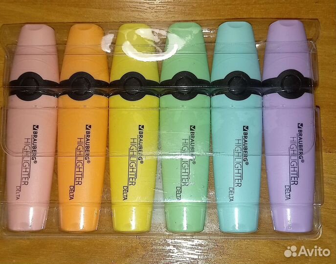 Набор тектовыделителей brauberg