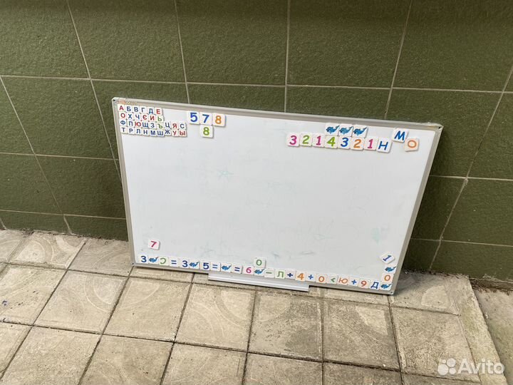 Магнитно маркерная доска бу