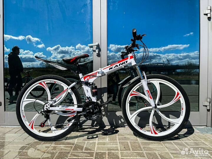 Велосипед складной на литых дисках