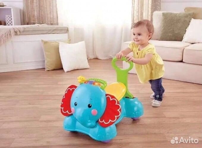 Ходунки каталка fisher price