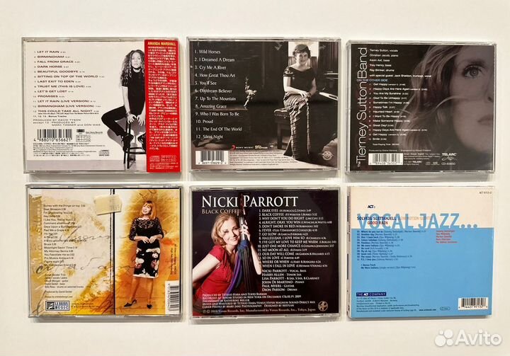 CD Nicki Parrott/ Amanda Marshal и др./jazz/soul