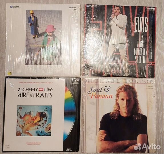 Ld Laserdisc, лазерные диски