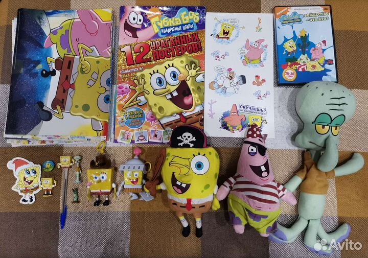 Набор фаната Губка Боб Sponge Bob