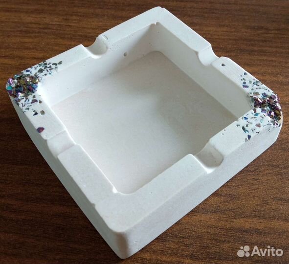 Пепельница из гипса