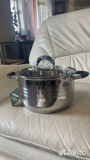 Кастрюля новая 5л