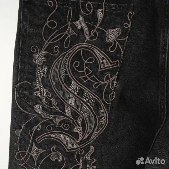 Supreme x Coogi джинсы стильные