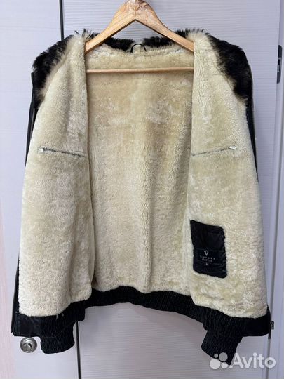 Кожаная куртка мужская