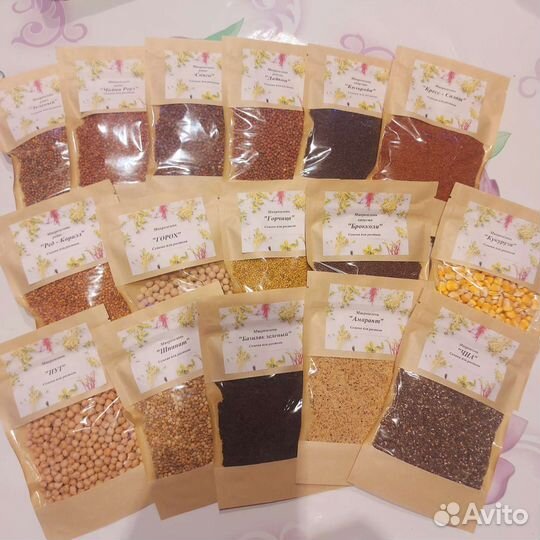 Семена для микрозелени