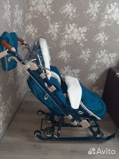 Санки коляска Ника 7-8К