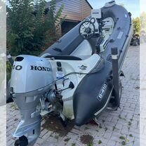 Риб Буревестник 410+Honda 40