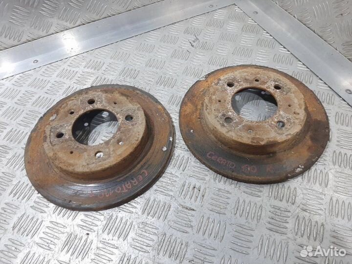 Диск тормозной задний Kia Cerato LD G4GC 2006