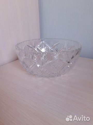 Хрустальная ваза Чехословакия