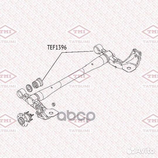 Сайлентблок балки зад opel Astra 04