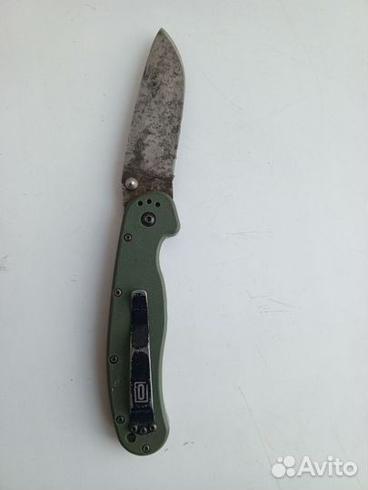 Складной нож Ontario RAT-1 сталь AUS-8 Satin