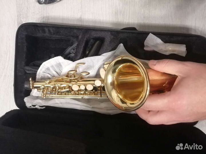 Саксофон сопрано гнутый