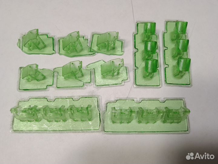 Дополнение для модели танка Sherman.Тележки набор2