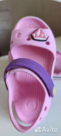 Сандалии crocs c9 для девочки