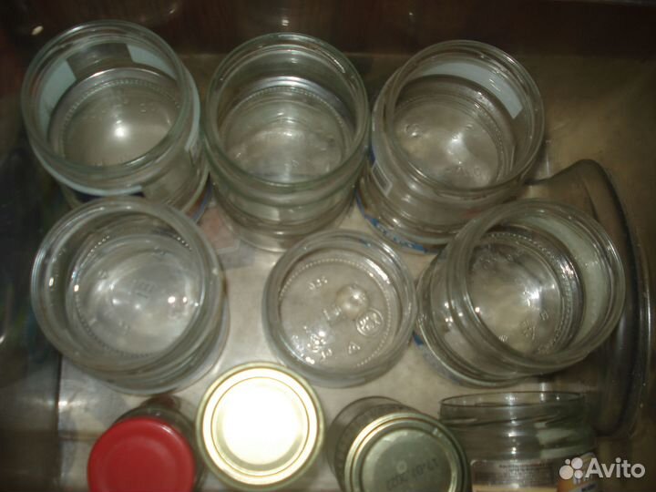 Банки стеклянные 0,4л, 0,35л, 0,3л, 0,26л, 0,18л