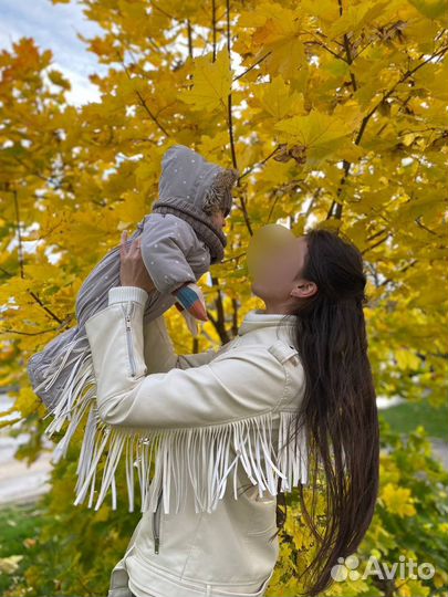 Куртка кожаная женская