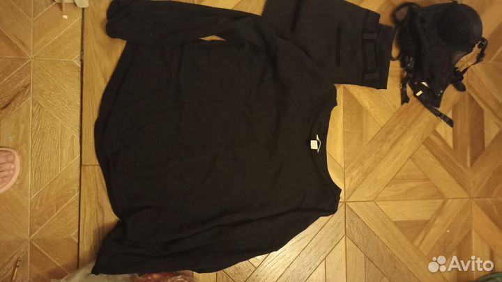 Пакет стильных черных вещей Zara, HM, часть новые