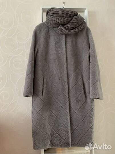 Шуба из натуральной овчины (снежная королева)