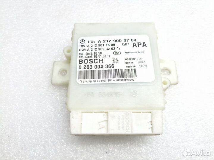 Блок управления парктроником Mercedes-Benz E-Class