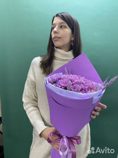 Хризантемы свежие