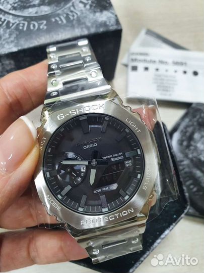 Часы Casio G-Shock GM-B2100D-1A блютус, браслет