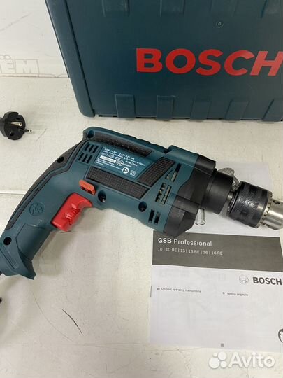 Дрель ударная Bosch GSB 13RE(ст,кр,мц,6)