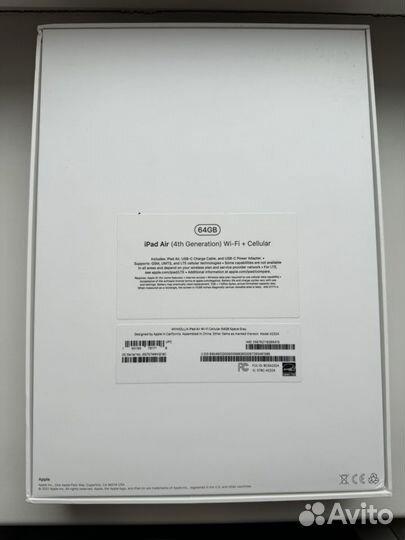 iPad air 4 64gb