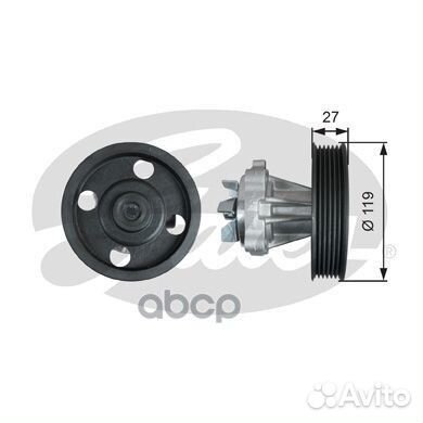 Водяной насос DriveAlign WP0120 Gates