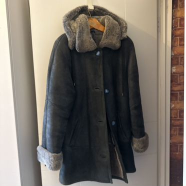 Дубленка женская размер S