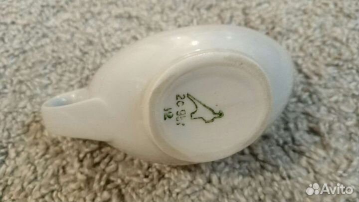 Соусница СССР фарфор Дулево соусник