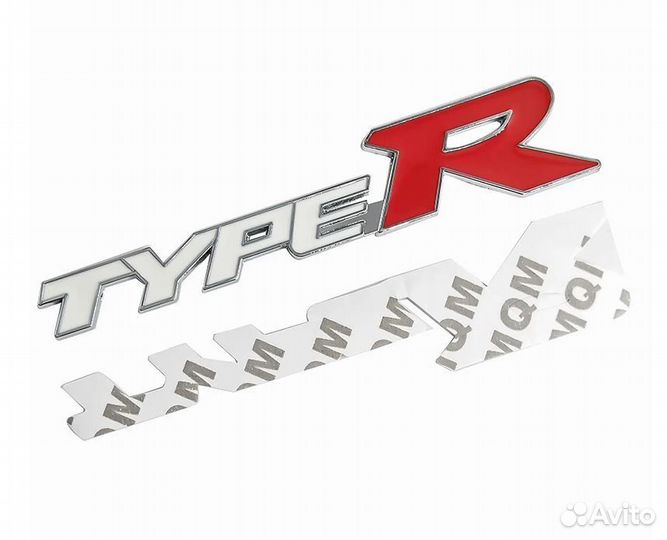 Эмблема значок Type-R Honda (металл)